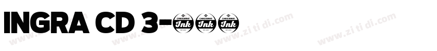 Ingra Cd 3字体转换